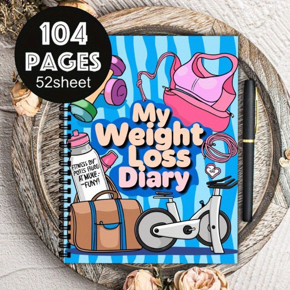 Meal Plan Notepad - Fitness Tracker Plan de perte de