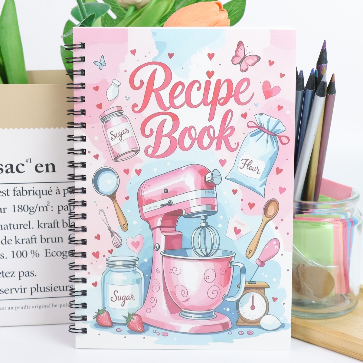 Meal Prep Plan - Carnet de recettes personnel - pour