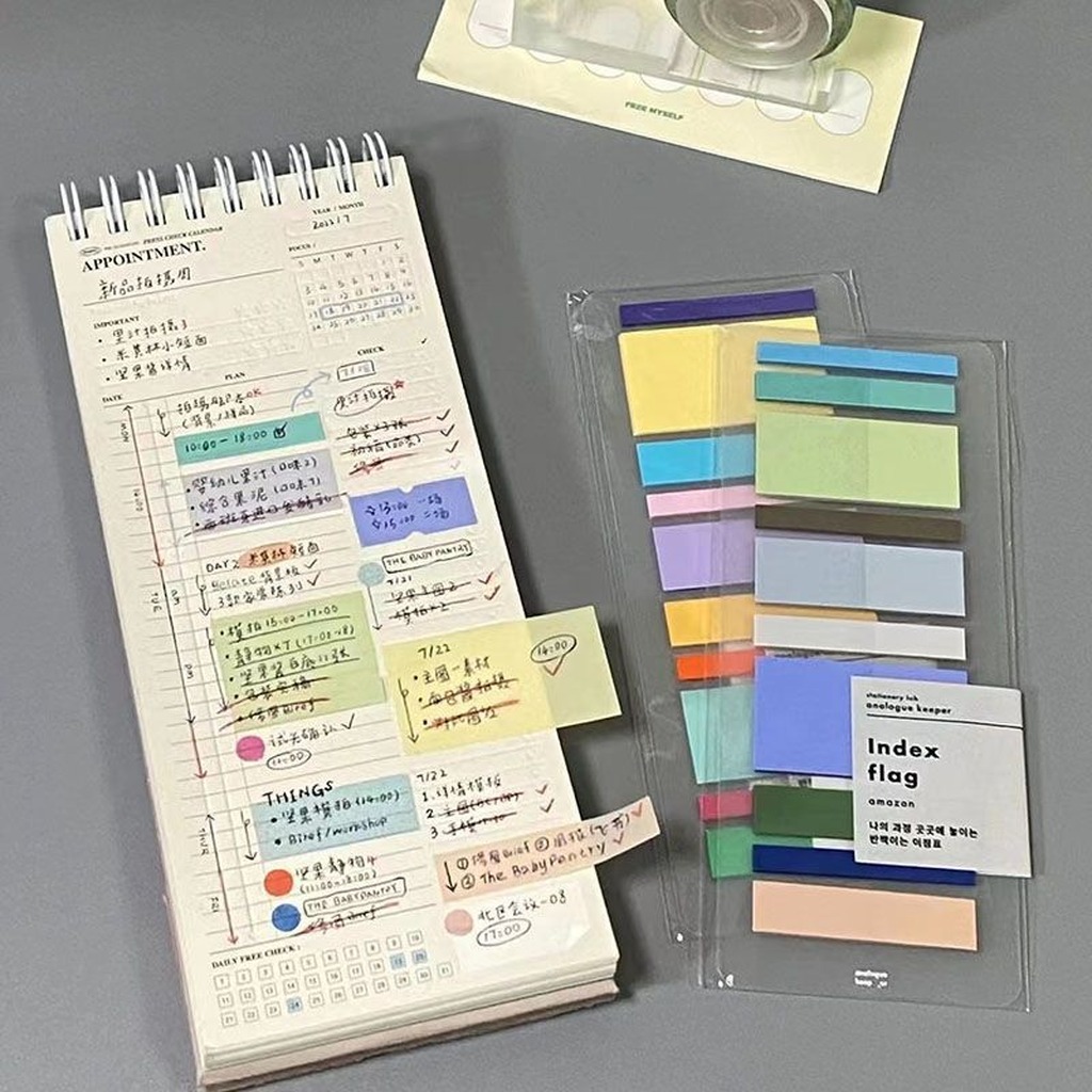 Meal Plan Notepad - Calendrier de bureau en spirale de
