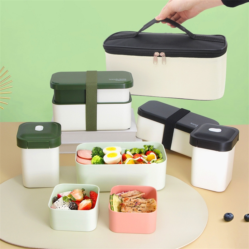 Meal Prep Japanese - Boîte à déjeuner à Double compartiment,