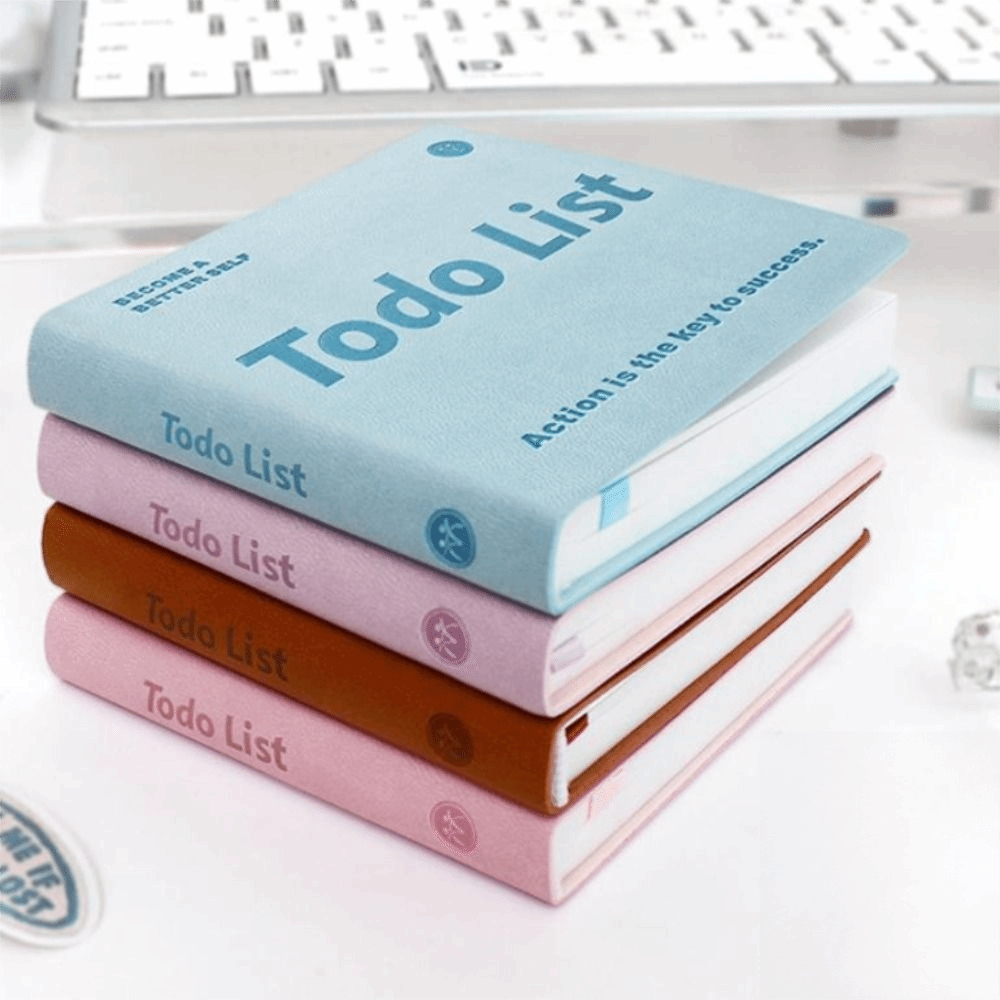 Meal Plan Notepad - Planificateur quotidien portable 365 jours pour