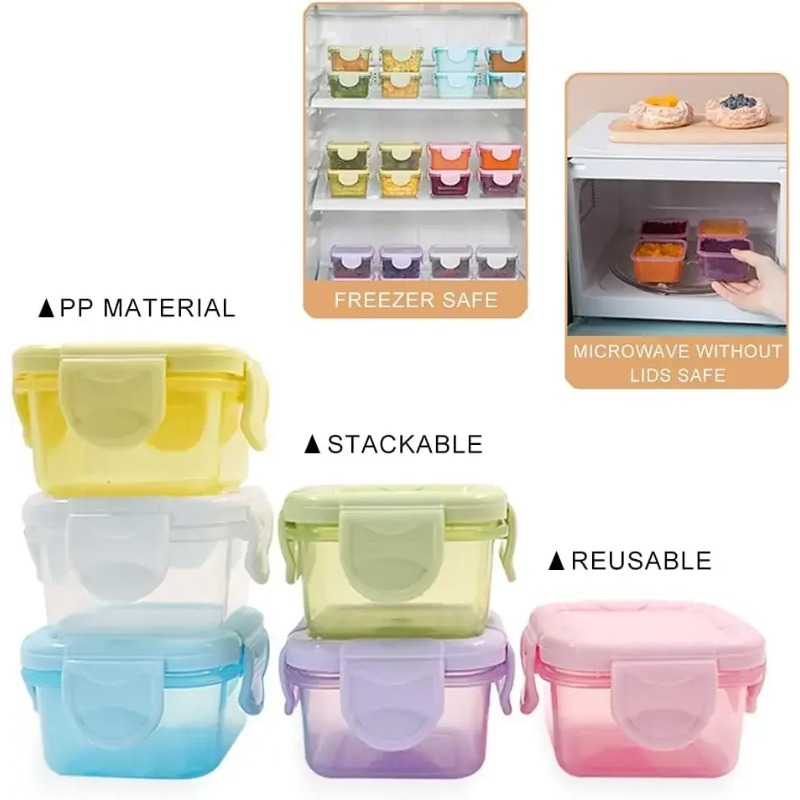 4 mini-contenants hermétiques  - Meal Prep Plan avis et prix