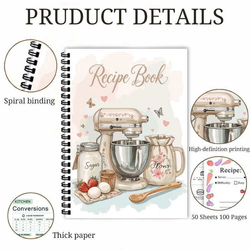 Journal de recettes 100 feuill - Meal Prep Plan avis et prix