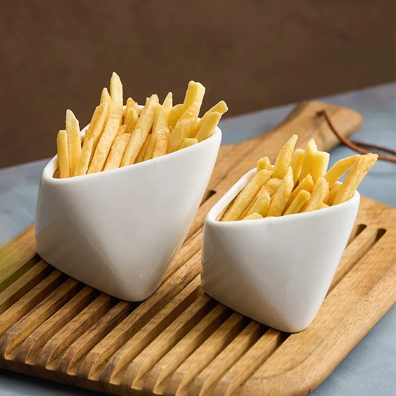 Tasse à frites pliée en trois  - Sauce Dipping Cup avis et prix