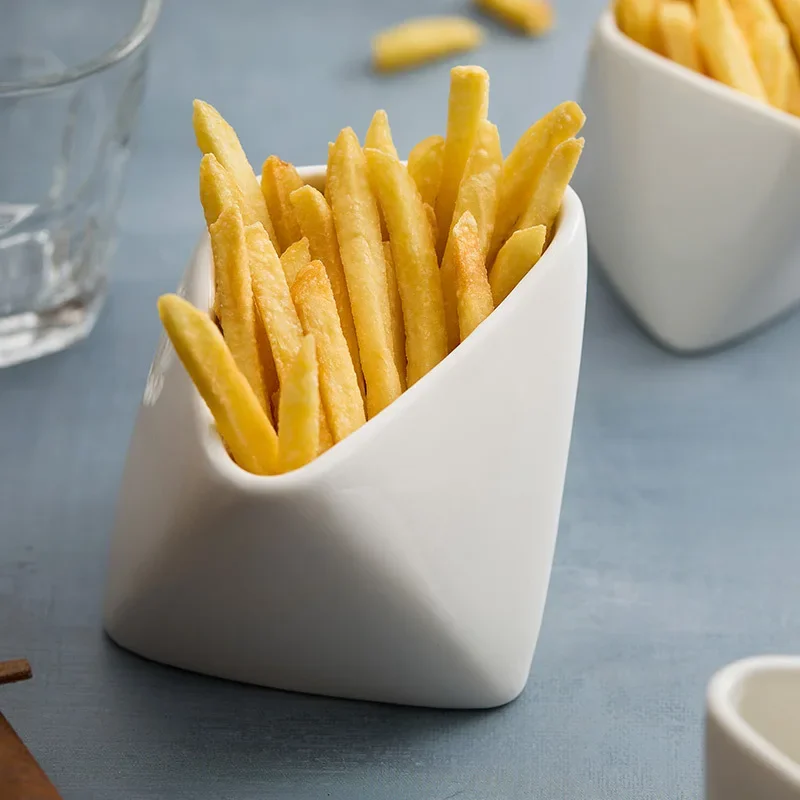 Tasse à frites pliée en trois  - Sauce Dipping Cup avis et prix