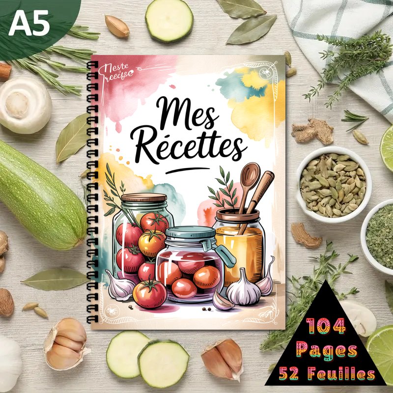 Carnet de recettes spéciales f - Meal Plan Notepad avis et prix