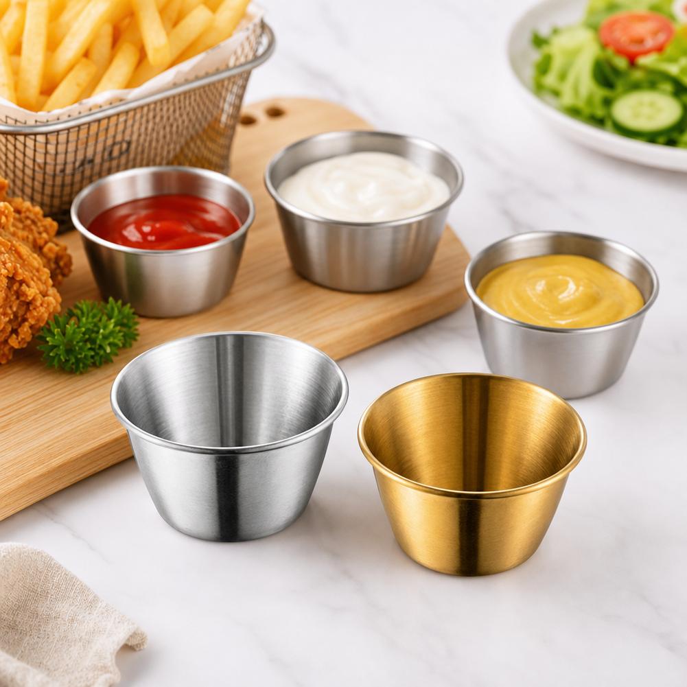 Tasses à sauce en acier inoxyd - Sauce Dipping Cup avis et prix