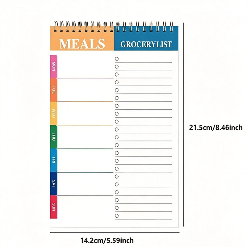 Bloc-notes pour planificateur  - Meal Prep Plan avis et prix
