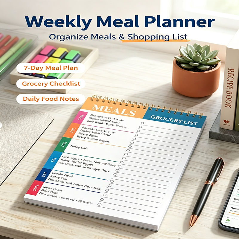 Bloc-notes pour planificateur  - Meal Prep Plan avis et prix