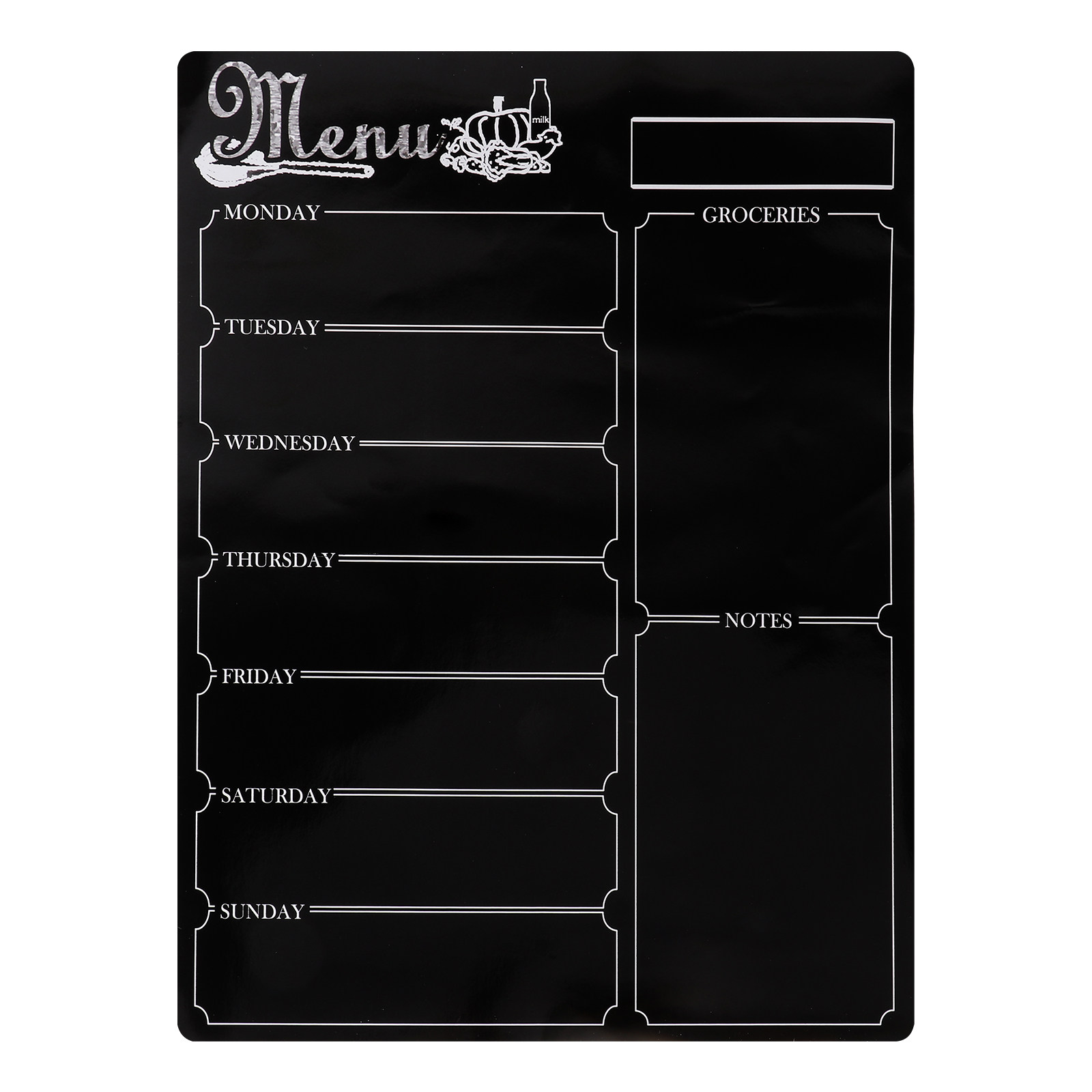 Bloc-notes magnétique pour pla - Meal Plan Notepad avis et prix