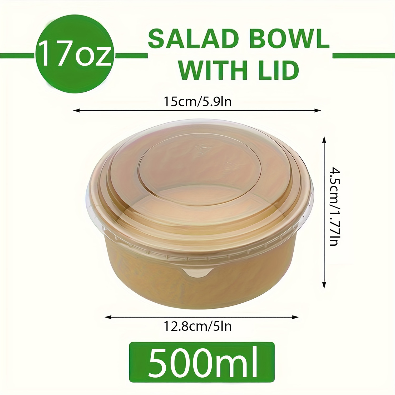 Bols en papier avec couvercles - Meal Prep Plan avis et prix