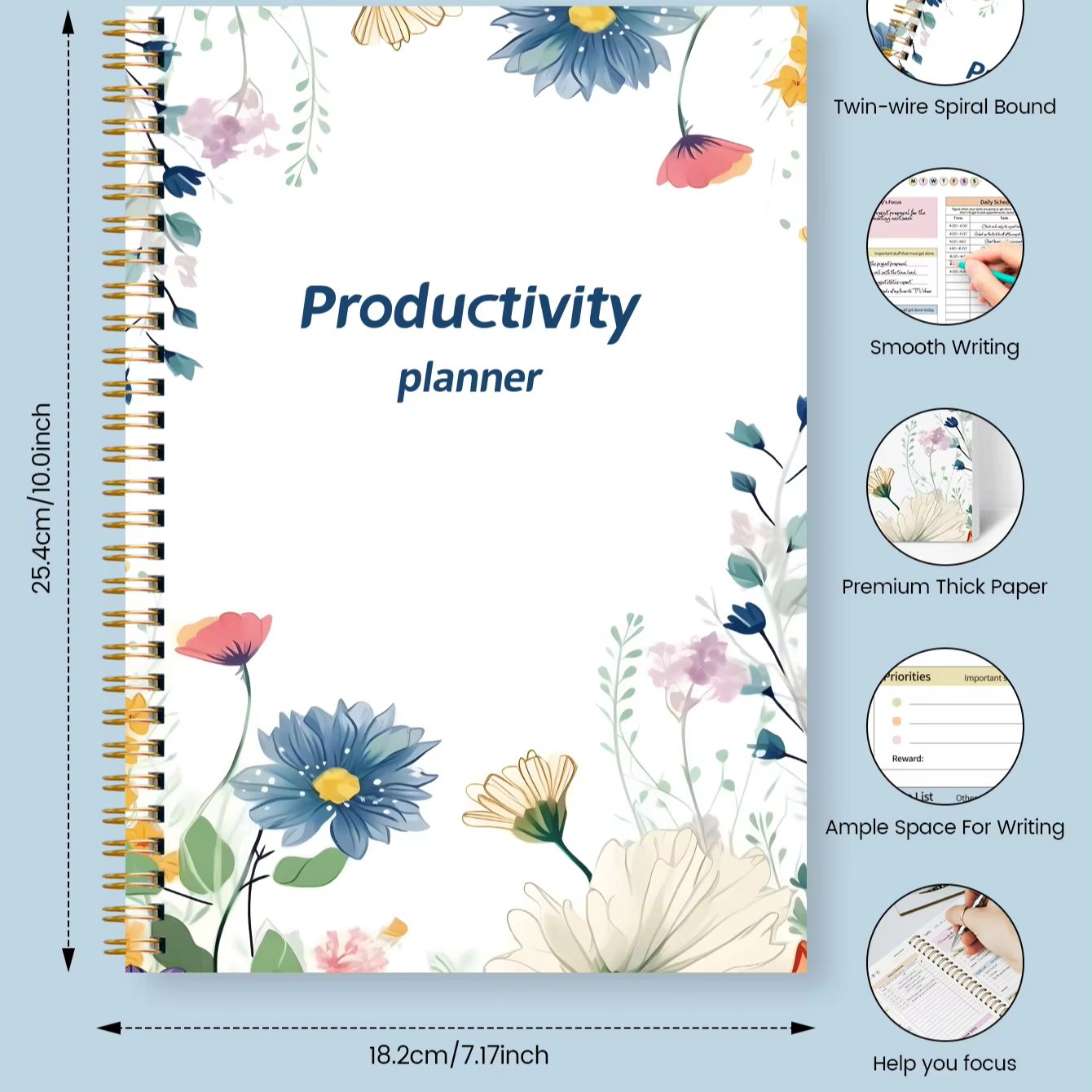 Planificateur de productivité  - Meal Plan Notepad avis et prix