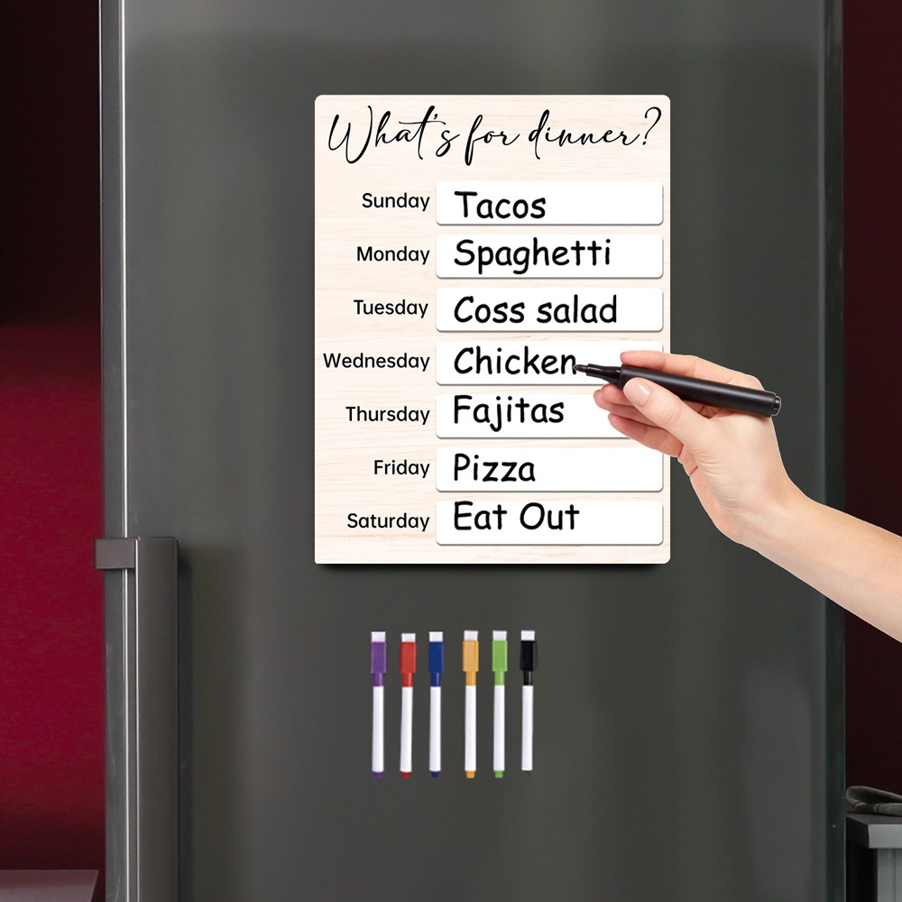 Tableau de notes magnétique po - Meal Prep Plan avis et prix