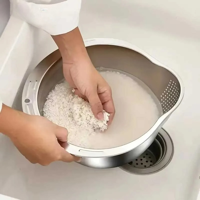 Passoire de lavage en acier in - Meal Prep Plan avis et prix