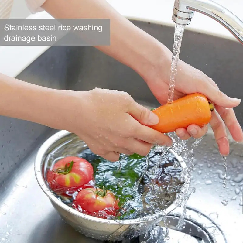 Passoire de lavage en acier in - Meal Prep Plan avis et prix