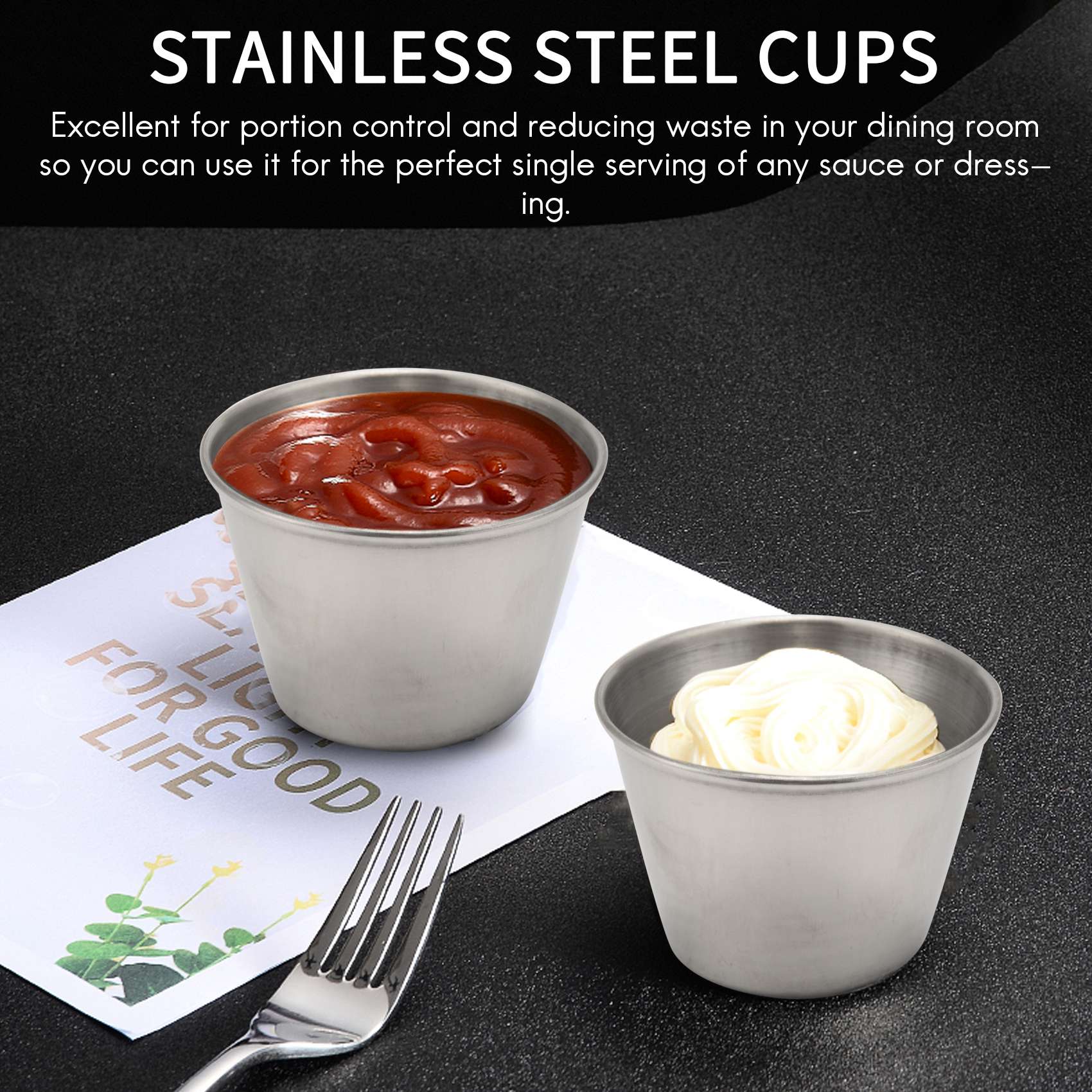 Lot de 20 coupelles à sauce en - Sauce Dipping Cup avis et prix