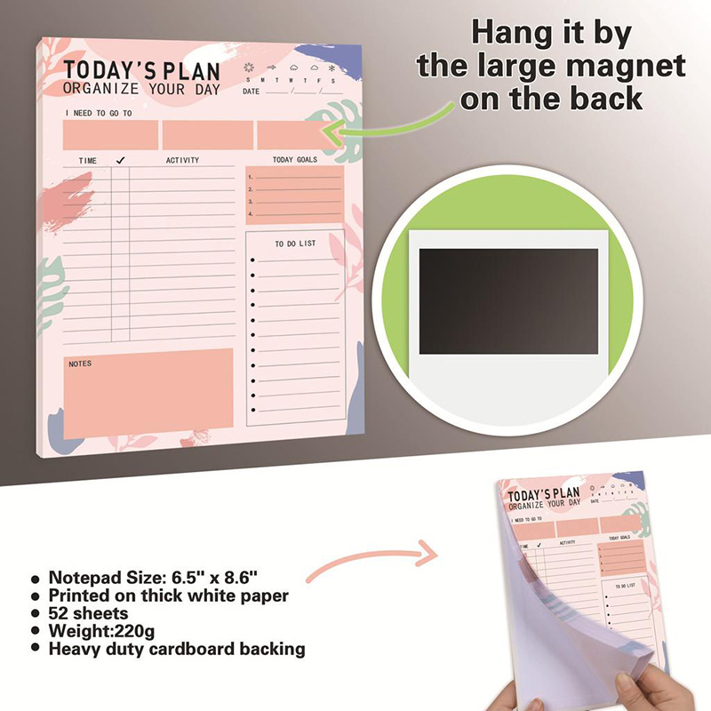 Bloc-notes magnétique 03/licen - Meal Plan Notepad avis et prix