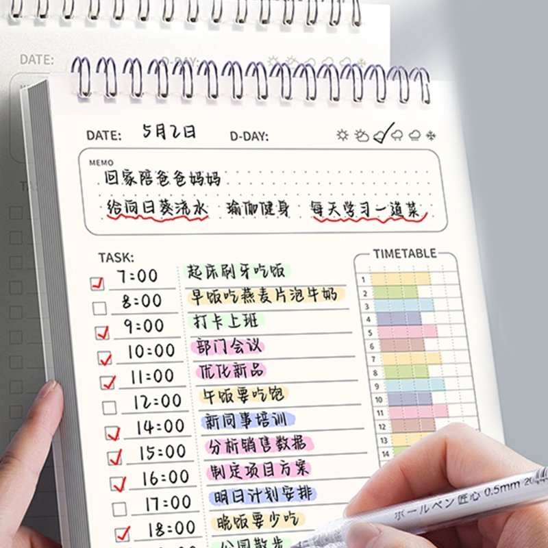 Carnet notes hebdomadaire quot - Meal Plan Notepad avis et prix