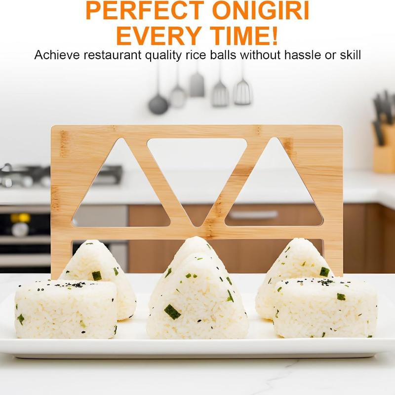 Moule à onigiri en bois 5/6 tr - Meal Prep Japanese avis et prix