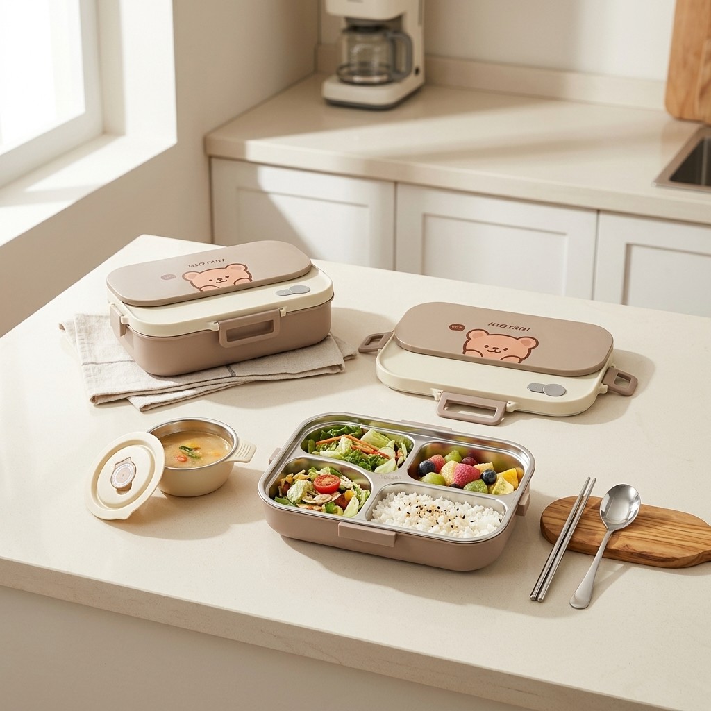 Boîte à bento en acier inoxyda - Meal Prep Plan avis et prix